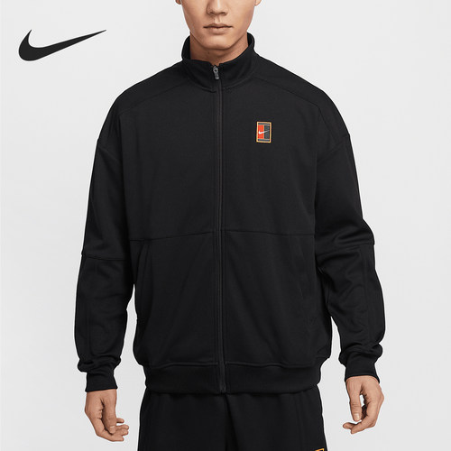 Nike/耐克正品2025年新款男士网球运动宽松外套FZ6926-010