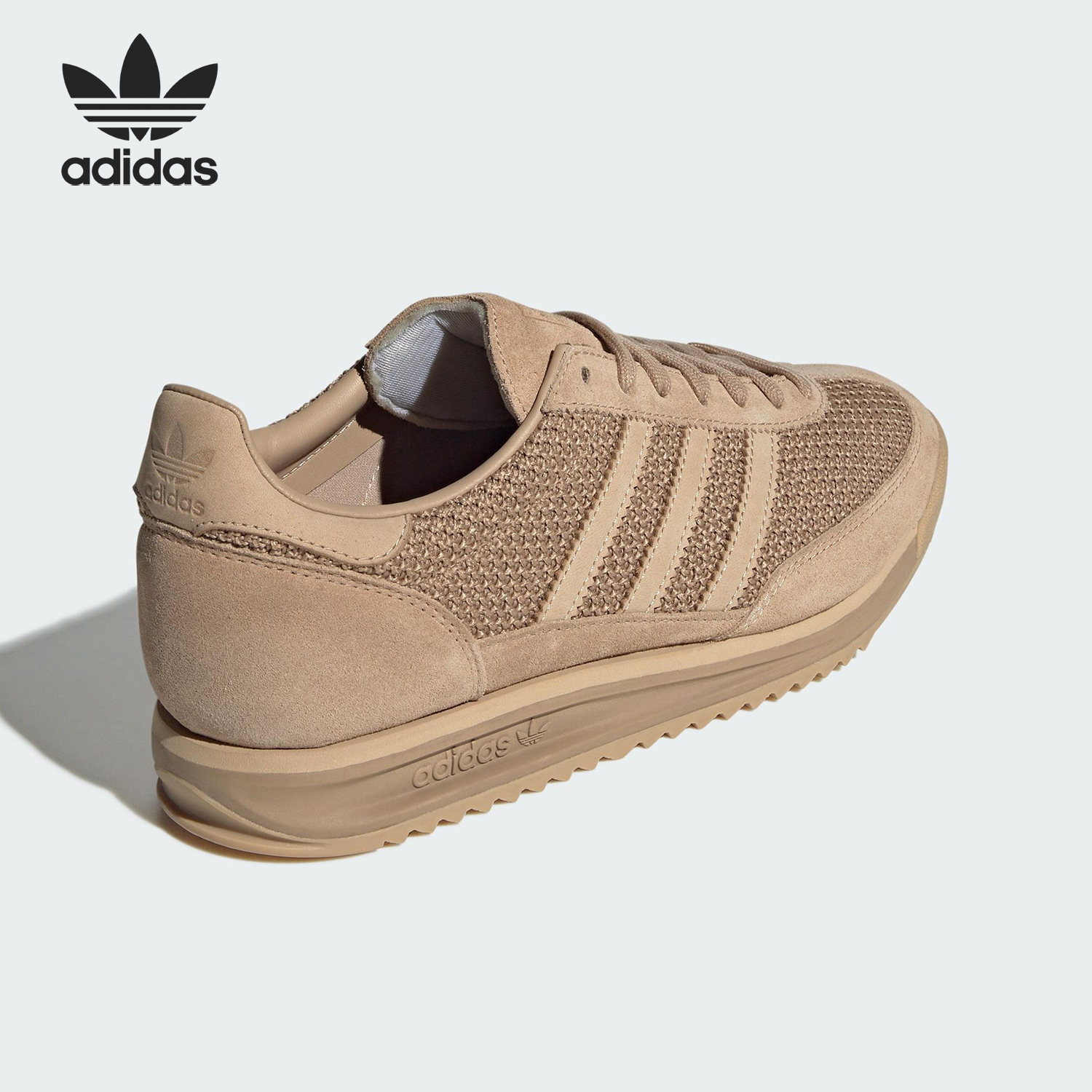 Adidas/阿迪达斯正品三叶草男女耐磨透气网眼休闲鞋JH5104