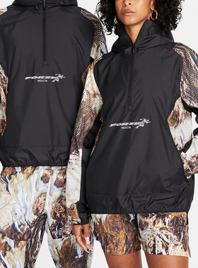 Nike/耐克正品NOCTA 男女款跑步梭织连帽运动上衣FJ3010-010