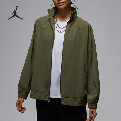 Nike/耐克正品JORDAN女士梭织立领休闲夹克外套FN5144-222