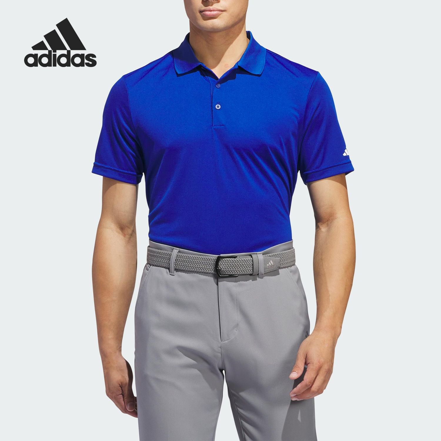 Adidas/阿迪达斯正品2025夏季男士翻领透气运动POLO衫IU4438