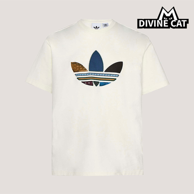 Adidas/阿迪达斯正品三叶草男士运动松弛感宽松轻盈短袖T恤KW5670
