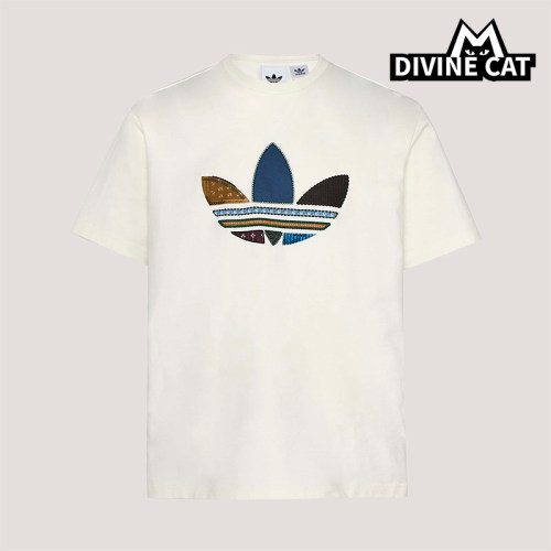 Adidas/阿迪达斯正品三叶草男士运动松弛感宽松轻盈短袖T恤KW5670