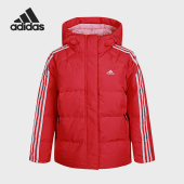 户外运动保暖连帽羽绒服GF0003 女子冬季 Adidas 阿迪达斯正品