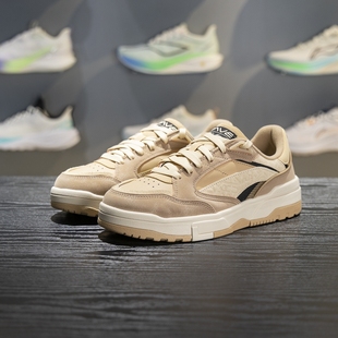 冬季 AGCV263 新款 百搭耐磨日常休闲板鞋 惟吾LOW男子时尚 李宁正品