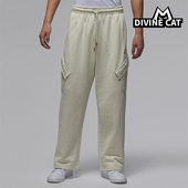 耐克正品 JORDAN男士 日常直筒刺绣针织运动长裤 Nike IQ3952 090