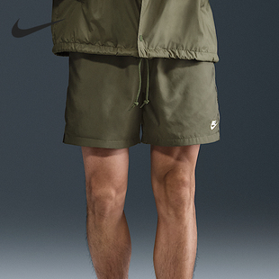 Nike/耐克正品2025男士运动透气耐穿刺绣户外短裤FN3308-222