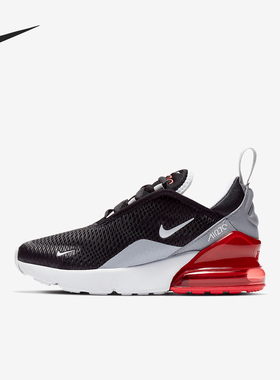 Nike/耐克正品AIR MAX 270小童厚底耐磨运动跑步鞋AO2372-013