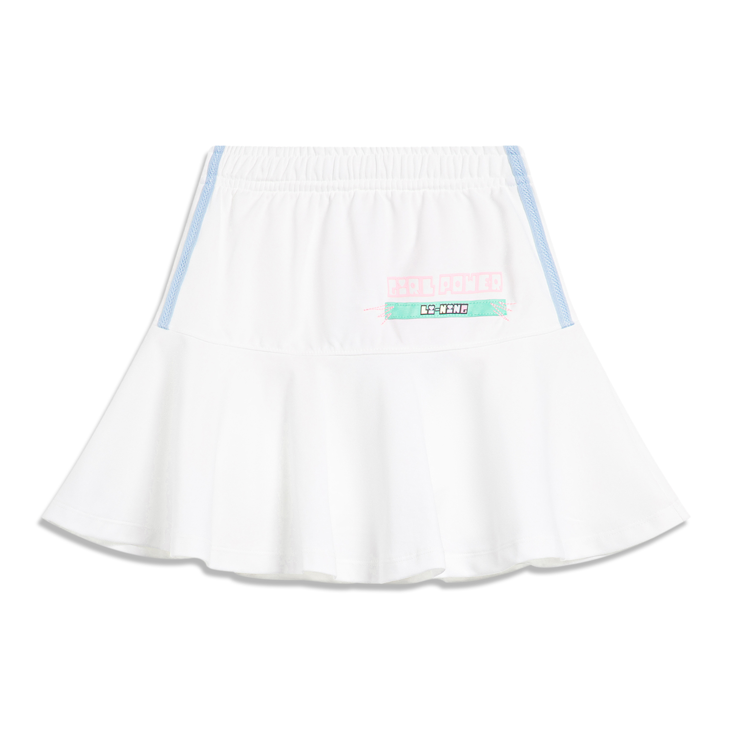 Lining/李宁正品夏季儿童运动潮流系列时尚百搭A字裙短裙YSKT050