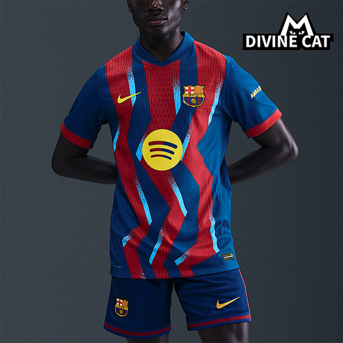 Nike/耐克正品2025男士耐穿拼接套头运动透气足球短袖FZ1311-432