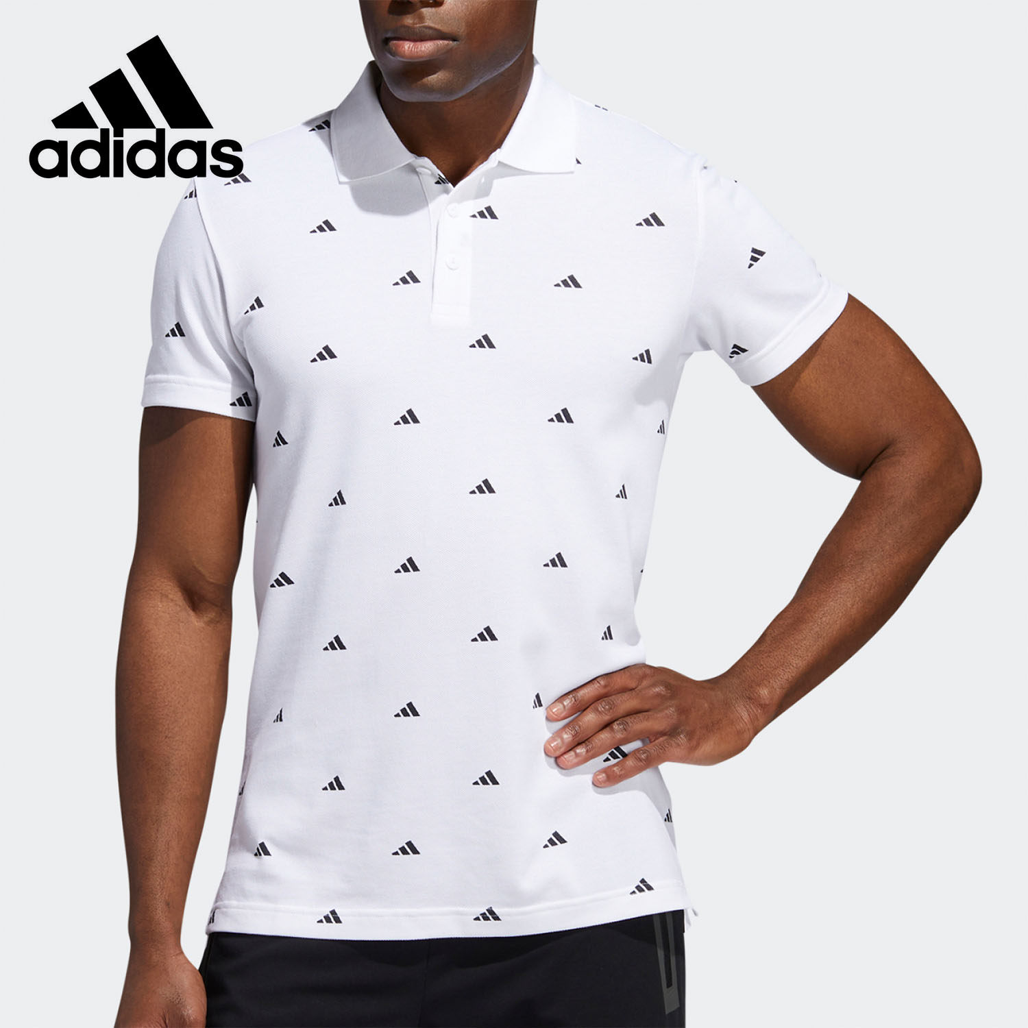 Adidas/阿迪达斯正品夏季新款男子运动休闲T恤POLO衫 FT2800,运动服/休闲服装,运动POLO衫,淘宝优惠券,粉丝福利购,淘宝优惠卷