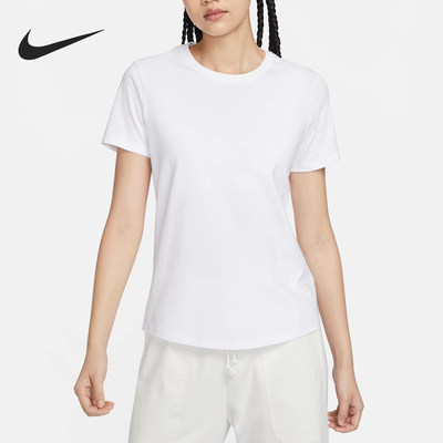 Nike/耐克正品夏季新款女士运动透气简约短袖T恤FJ7129-100