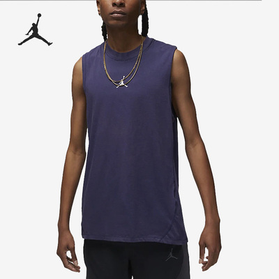 Nike/耐克正品Air Jordan男子训练透气无袖背心DM1828-410