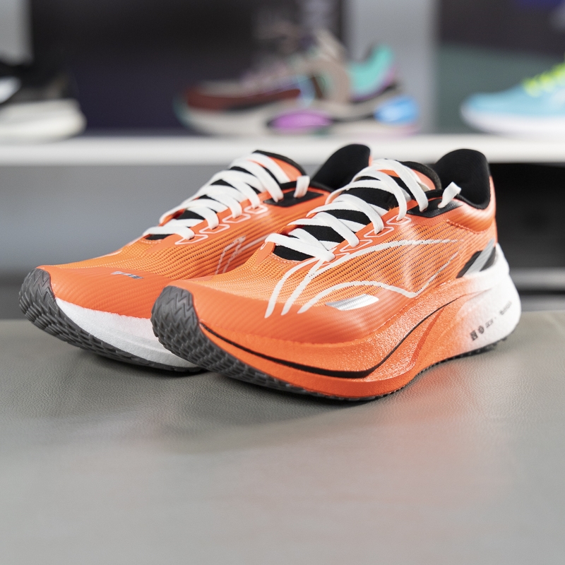 李宁正品飞电4 CHALLENGER女子反光䨻丝高回弹跑步鞋ARMU006-19