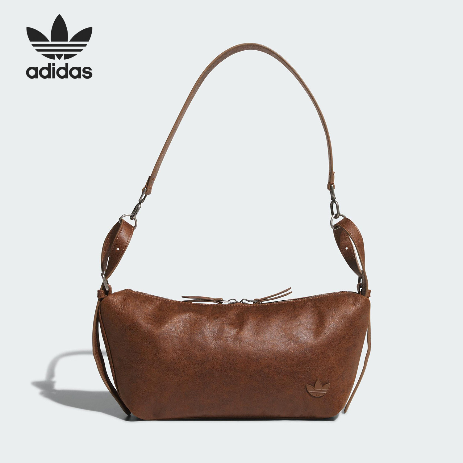 Adidas/阿迪达斯正品三叶草女士可拆卸手提单肩拎包KT0865