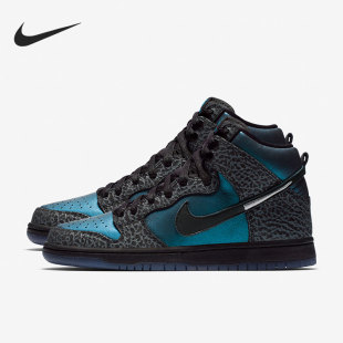 BQ6827 Nike 耐磨运动休闲板鞋 高帮系带男女时尚 001 耐克正品