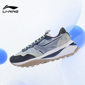 李宁正品 方圆 EVO男女反光透气低帮经典 Lining 运动跑步鞋 AGCS163