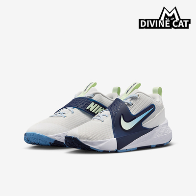 Nike/耐克正品TeamHustleD12新款儿童经典白蓝色篮球鞋HF6279-104