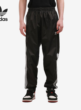 Adidas/阿迪达斯正品三叶草新款男子小脚裤休闲防风运动裤GN5944