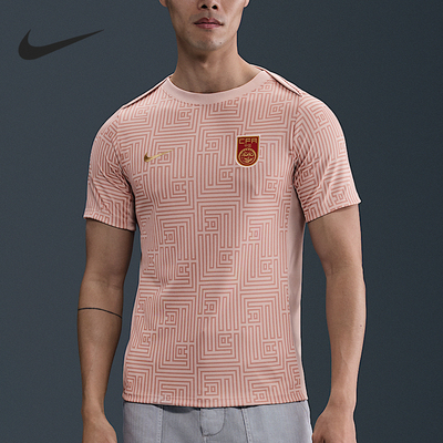 Nike/耐克正品Academy男士修身训练运动足球T恤FZ9714-601