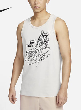 Nike/耐克正品夏季男子休闲运动跑步健身无袖T恤FV1280-104