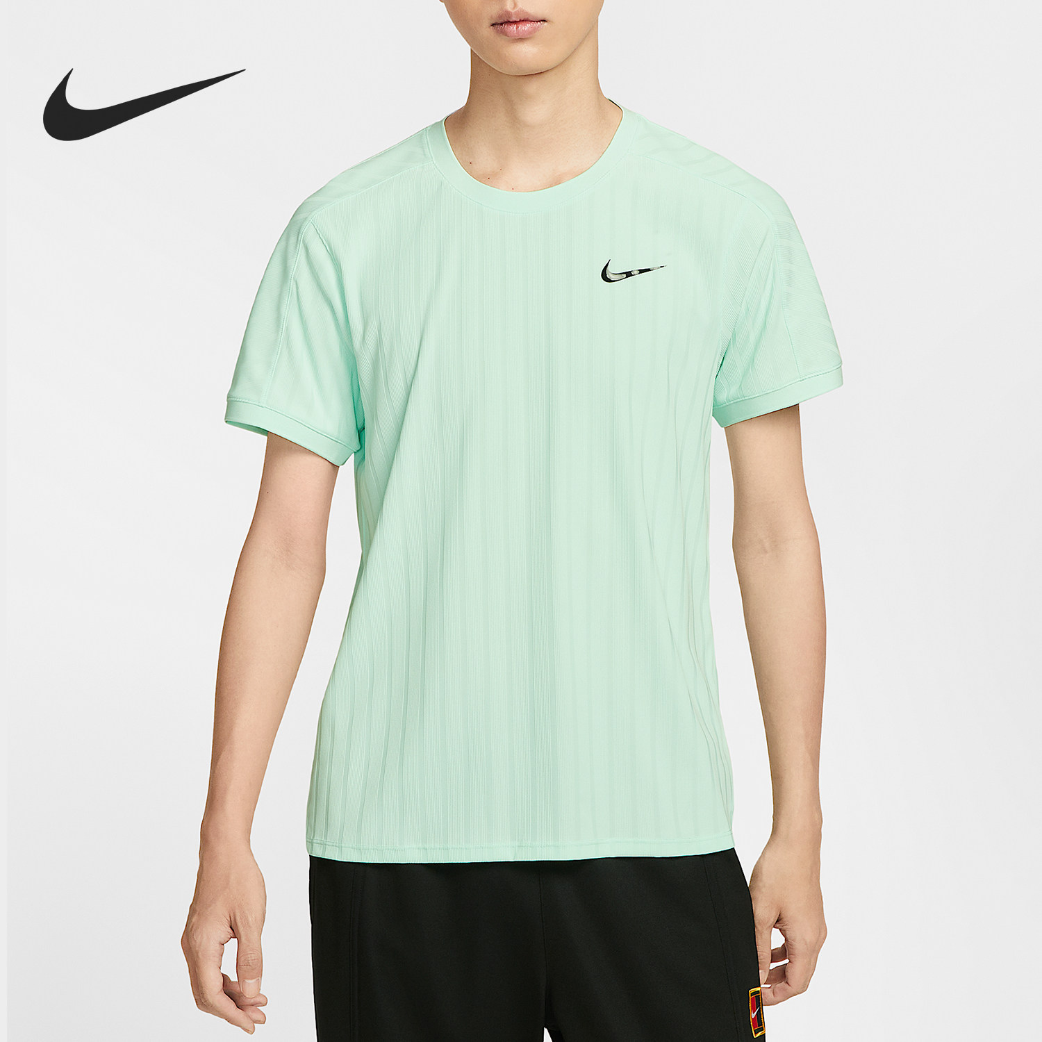 Nike/耐克正品Court Slam ADV男士网球运动短袖HM6711-353