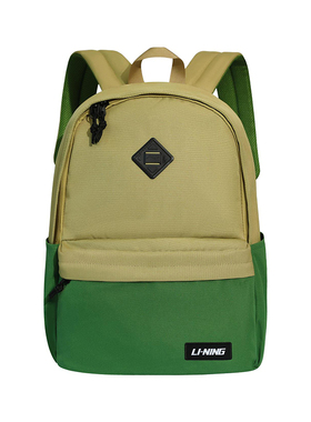 李宁正品2025新款男女同款时尚潮流大容量运动双肩背包YBSU215-2
