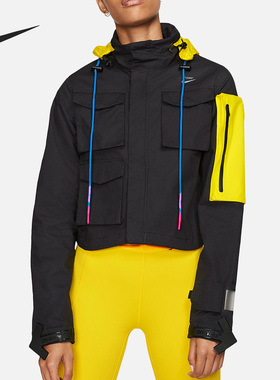 Nike/耐克正品X Off-White联名女子运动跑步夹克BV8041-010