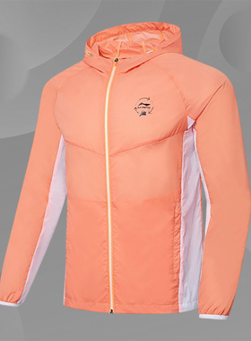 Lining/李宁正品乒乓球系列男女同款运动轻薄透气防晒外套AFDT159