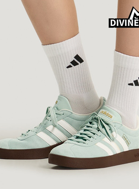 Adidas/阿迪达斯正品2026春季款男女日常低帮系带耐磨板鞋KH5552