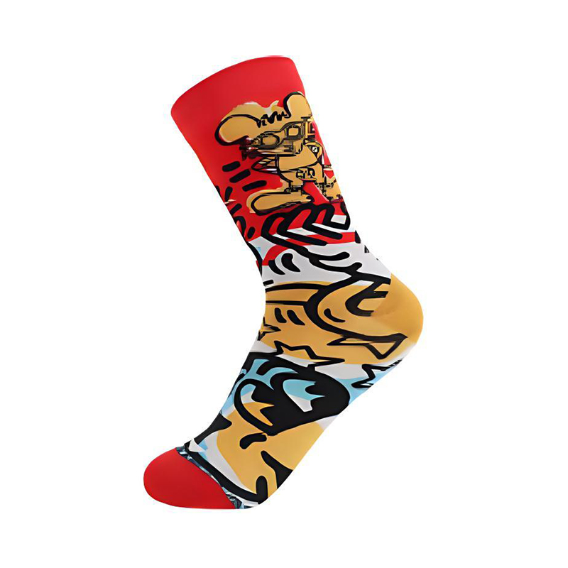 李宁正品2025新款男女同款时尚潮流透气运动袜一双装AWLR068-1