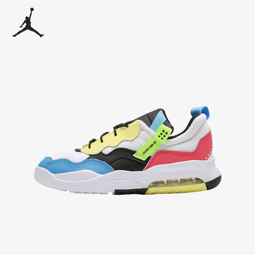 Nike/耐克正品 JORDAN 新款低帮系带大童运动休闲鞋 CW6595-110