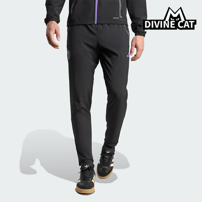 Adidas/阿迪达斯正品2025秋季款男士修身运动耐穿足球长裤JV5352