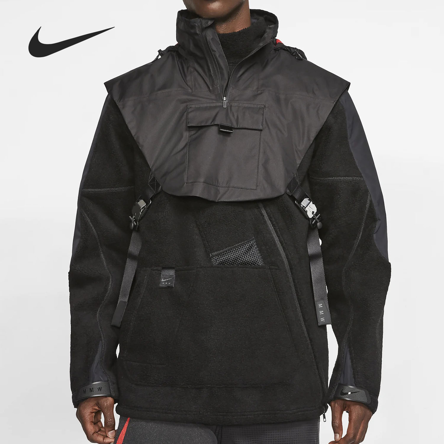 Nike/耐克正品当季新款 MMW 联名男子摇粒绒运动风衣外套CK1541
