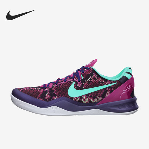 Nike/耐克正品男士圆头系带防滑低帮实战篮球鞋 555035-502