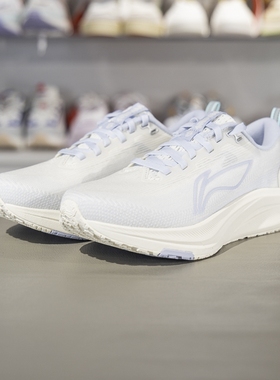 李宁正品赤兔8女子反光轻量透气时尚低帮竞速训练跑鞋ARPV004-1