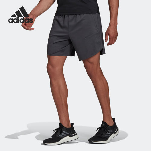 Adidas/阿迪达斯正品新款训练男子透气运动健身短裤HC4215
