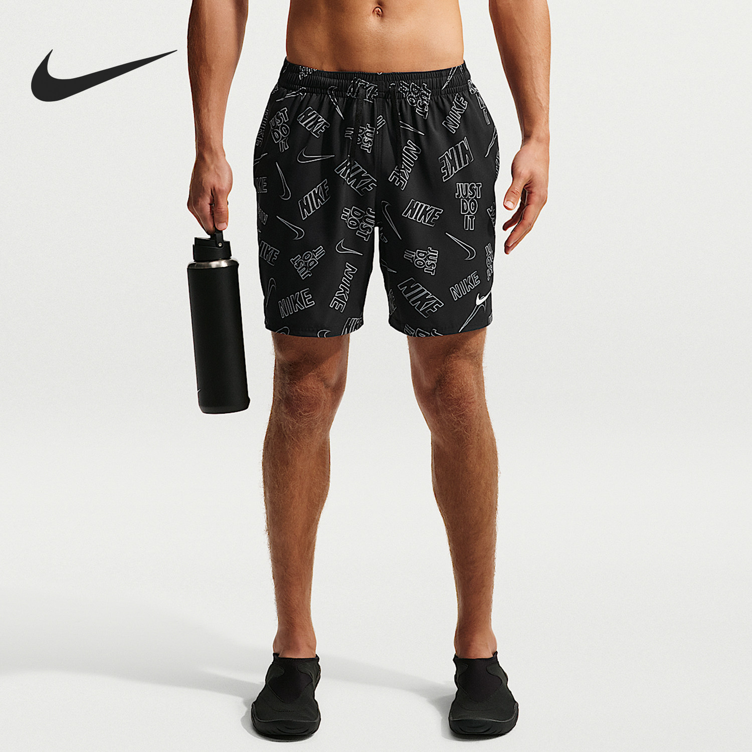 Nike/耐克正品夏季男士含衬裤沙滩时尚梭织短裤IU2358-649