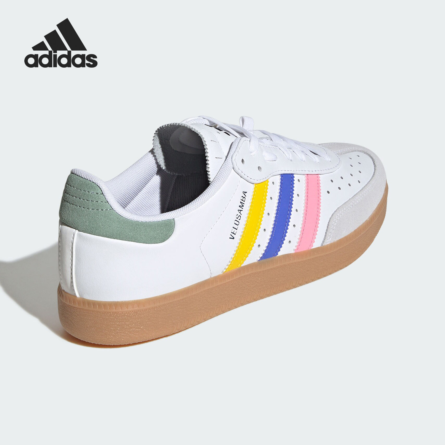 Adidas/阿迪达斯正品VELOSAMBA LEA男女运动经典德训鞋IH5215