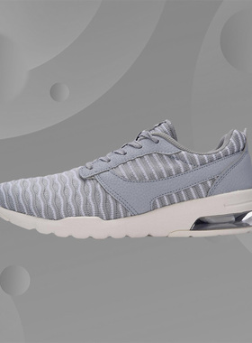 李宁女子2017秋季新款减震透气轻便半掌气垫一体织运动鞋AGCM072