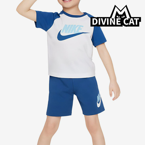 Nike/耐克正品儿童休闲舒适亲肤透气短袖T恤套装HM9275-478
