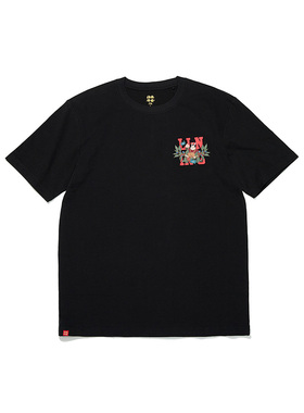 Lining/李宁正品春季男子新款舒适圆领潮流运动短袖T恤AHST001