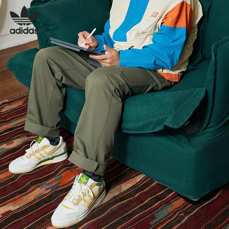 Adidas/阿迪达斯正品FORUM EXHIBIT LOW男女运动休闲鞋ID2562