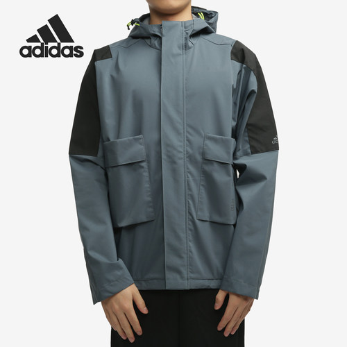 Adidas/阿迪达斯正品 M TECH 2L男子休闲运动梭织外套 FU6570