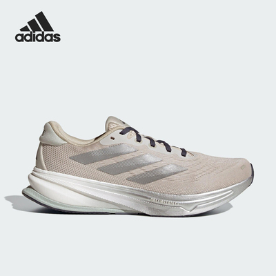 Adidas/阿迪达斯正品2025夏季款男士织物网眼跑步鞋HQ7415