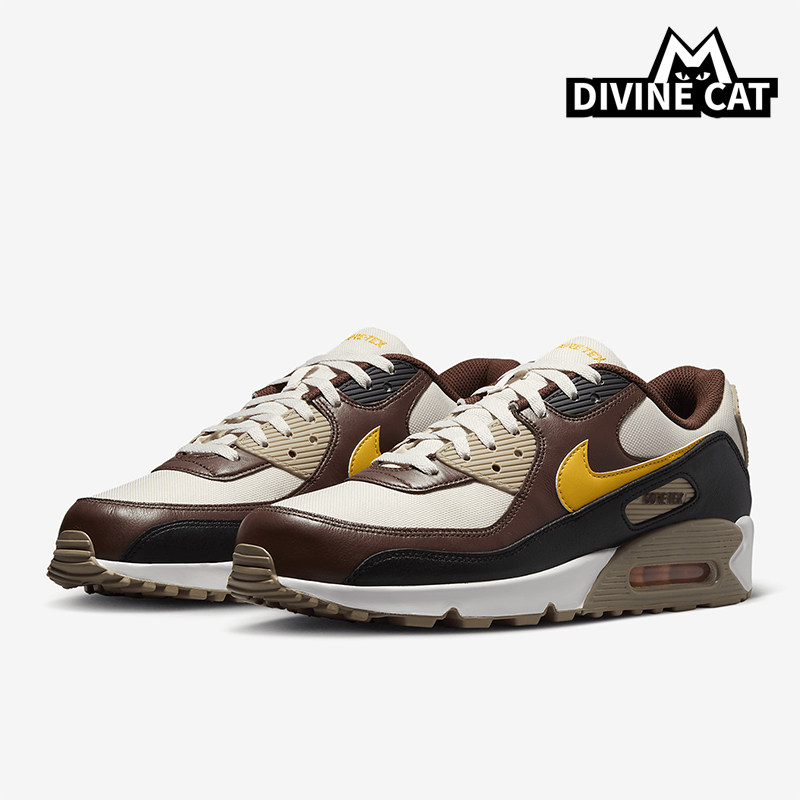 Nike/耐克正品Air Max 90男女低帮拼接气垫减震跑步鞋FD5810-201