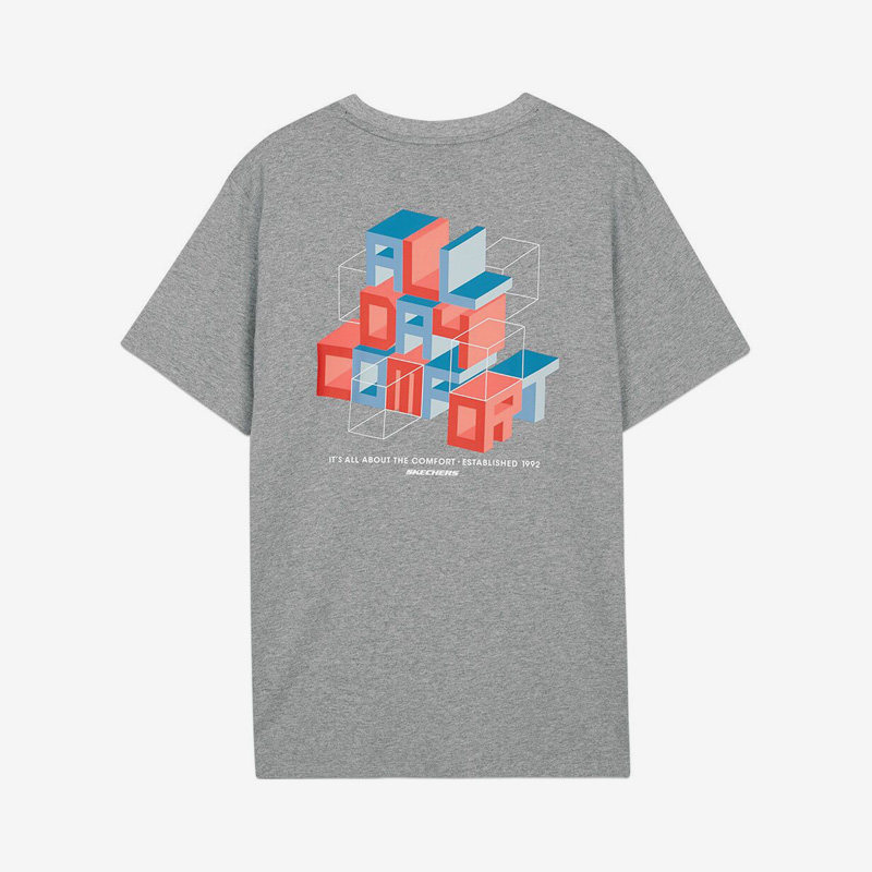 Skechers/斯凯奇正品新款男女同款运动休闲透气短袖T恤,运动服/休闲服装,运动T恤,淘宝优惠券,粉丝福利购,淘宝优惠卷