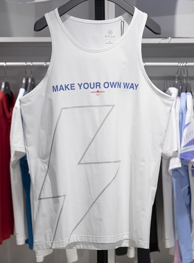 李宁正品韦德系列男子宽松百搭速干透气运动无袖背心AVST089-2