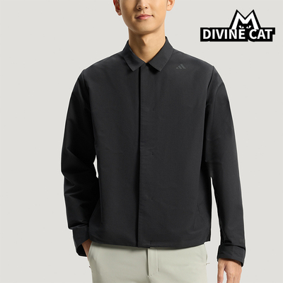 Adidas/阿迪达斯正品武宗系列新款男黑色经典亲肤夹克外套KG0840