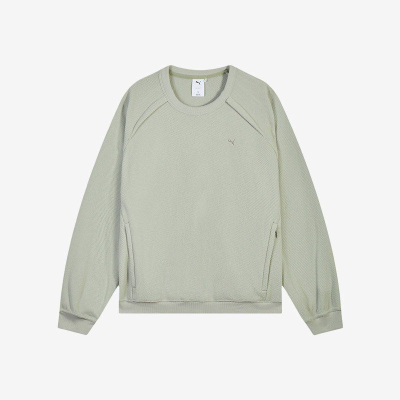 Puma/彪马正品FutureOFF1CE保暖加绒宽松圆领卫衣636239-18